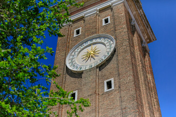 Clock of the tower bell, Church of 
