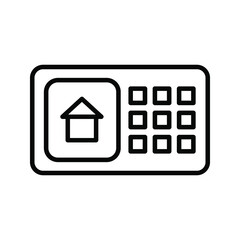 Password icon vector set. protection illustration sign collection. security symbol or logo.