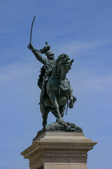 Fototapeta na wymiar Statue of Victor Emmanuel II, Venice, Italy
