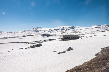 Fototapeta na wymiar 노르웨이 빙하 풍경