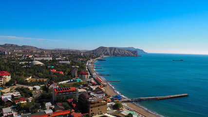 view of the port country