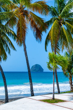 rocher du diamant en Martinique
