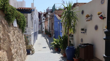 street in the old town, Alicante