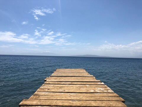 pier on the sea