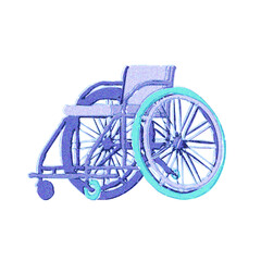 Fototapeta premium 競技用車椅子。