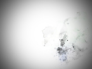 abstract colorful watercolor background with paint smears spash and stripes