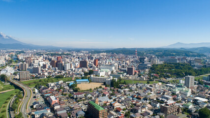 《岩手県》盛岡市の街並み
