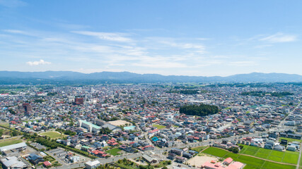 《岩手県》奥州市水沢の街並み