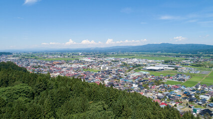 《岩手県》奥州市前沢の街並み