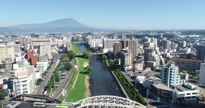 《岩手県》盛岡市の街並み