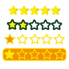 vector stars for rating