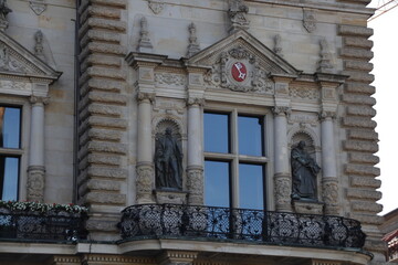Hamburgo, Alemania. Cruzada con sus numerosos canales.