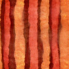 red orange abstract stripes watercolor seamless pattern texture for digital art graphic design and backgrounds