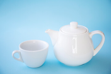 teapot and cup