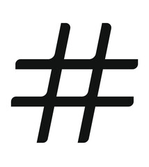 hastag negro diseñor minimalista