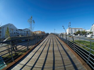 San Pedro Alcantara, Marbella, Spain- August 2, 2021. Boulevard de san pedro alcantara. Ideal place to come from traveling on the Costa del Sol in summer