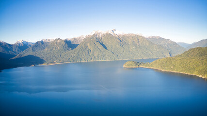 Lago Chapo en la reserva nacional Llanquihue.
