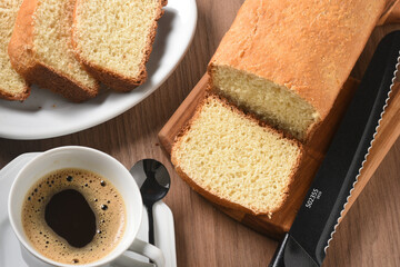 Café com pão caseiro