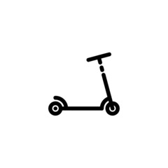 Scooter Monoline Icon Logo for Graphic Design