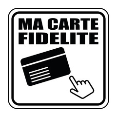 Logo ma carte fidélité.