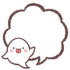 オバケとフキダシ © kino