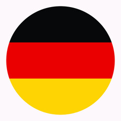 Colored Cambodia flag. Vector illustration of circle Cambodia flag