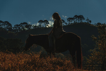 silhouette of a person