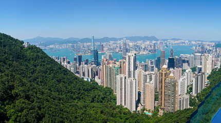 Fototapeta premium 香港を旅行している風景 Scenes from a trip to Hong Kong