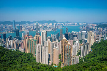 Fototapeta premium 香港を旅行している風景 Scenes from a trip to Hong Kong