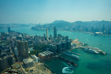 Fototapeta na wymiar 香港を旅行している風景 Scenes from a trip to Hong Kong