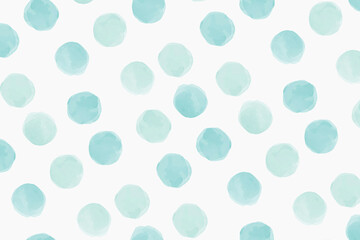 Fototapeta na wymiar Blue round seamless pattern wallpaper vector design