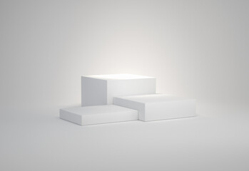 White-multiple-square-countertops