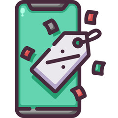 Obraz premium sale line icon