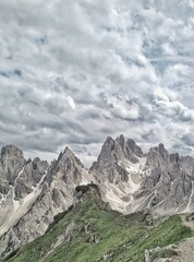 landscape with clouds