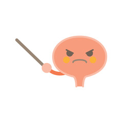 指示棒膀胱怒る