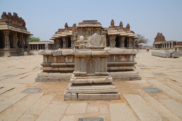 インド　世界遺産ハンピの建造物群