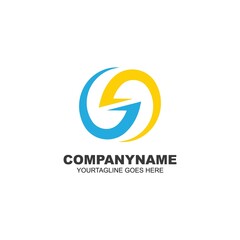 Business corporate S letter design vector