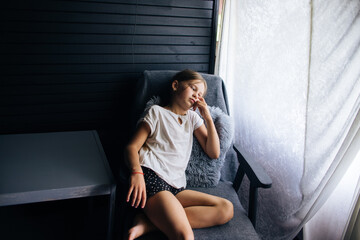 person sitting on a chair