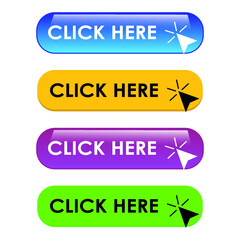 Click here the vector web button.