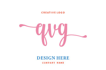 QVG lettering logo is simple, easy to understand and authoritative