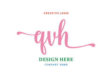 QVH lettering logo is simple, easy to understand and authoritative