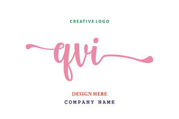 QVI lettering logo is simple, easy to understand and authoritative