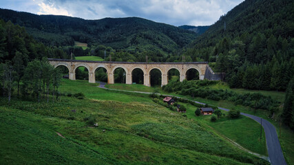 br&uuml;cke, architektur, aqueduct, fluss, bogen, landschaft, viadukt, piter,