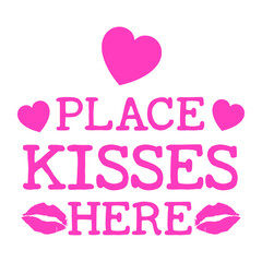 Happy Valentine's day message banner