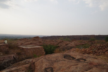 インド　バダミ