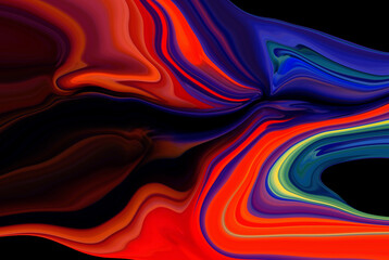 Naklejka na ściany i meble Creative painting colorful abstract on background, Color gradient background design