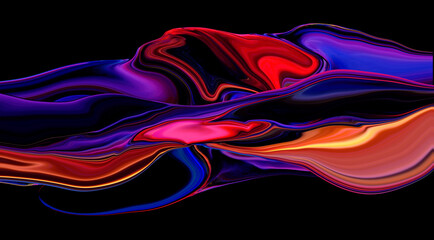 Creative painting colorful abstract on background, Color gradient background design