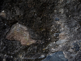 volcanic rock detail texture with different colors