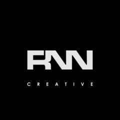 RNN Letter Initial Logo Design Template Vector Illustration