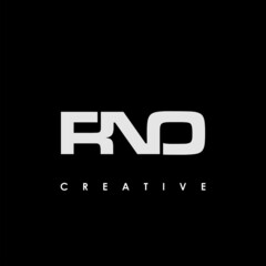 RNO Letter Initial Logo Design Template Vector Illustration